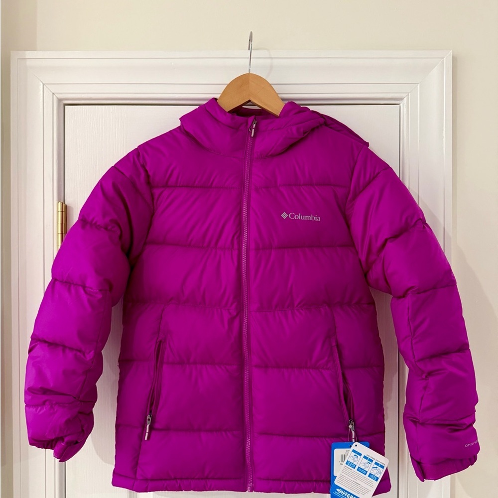 Columbia Magenta Winter Coat youth medium